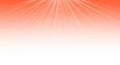 Orange and White Gradient Background with Bright Light Rays Emanating Upwards image photo Royalty Free Stock Photo