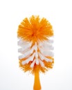 Orange and white scrub brush Royalty Free Stock Photo