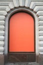Orange Window, Copy-space