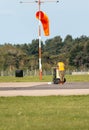 Orange windsock