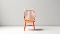 orange Windsor chair Royalty Free Stock Photo