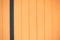 orange wood fence plank background Royalty Free Stock Photo