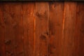 Orange wood fence plank texture background Royalty Free Stock Photo