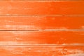 Orange Wooden Background, Copy Space