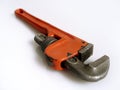 Orange Wrench Royalty Free Stock Photo