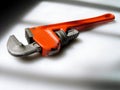 Orange Wrench Royalty Free Stock Photo