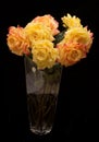orange and yellow artificial flowers