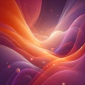 An orange and yellow colour abstract background