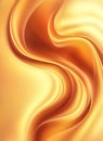 Orange - yellow dynamic abstract modern background Royalty Free Stock Photo