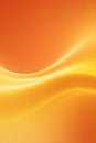Orange and yellow flowing light waves image Royalty Free Stock Photo