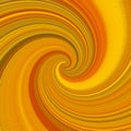 Orange yellow fractal, abstract spiral background Royalty Free Stock Photo