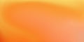 Orange yellow golden wavy wide background. Blurred pattern with noise effect. Grainy website banner, desktop, template