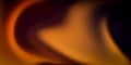 Orange yellow golden wavy wide background. Blurred pattern with noise effect. Grainy website banner, desktop, template