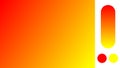 Orange and yellow gradient background with light blurred pattern. Abstract illustration with gradient blur design Royalty Free Stock Photo