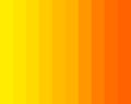 Orange and yellow gradient sunny stripes background Royalty Free Stock Photo
