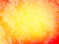 Orange and yellow grunge gradient background