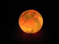 Orange and Yellow Planet Lighted Ball