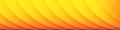 Orange and yellow radial pattern wide horizontal graphic design banner.