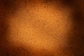 Yellow rough sand wall texture surface with dark vignette light background