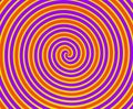 Orange and Yellow Spiral