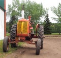 Orange And Yellow Tractor