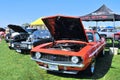 Orange Yenko High Performance Chevy Camaro Royalty Free Stock Photo