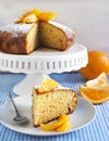 Orange yogurt cake