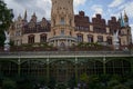 Schwerin, Germany - July 20, 2021 - The Orangerie CafÃÂ© in the sunny summer afternoon Royalty Free Stock Photo