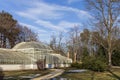 The greenhouses of the Mogosoaia palace Royalty Free Stock Photo