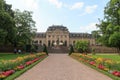 Orangery at park Residence Garden Schlossgarten in Fulda, Germany