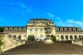 Orangery Terrace in the castle garden in Fulda, Germany Royalty Free Stock Photo