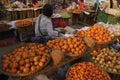 Oranges and apples for sale