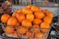 Oranges in Basket