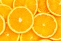 Oranges citrus fruits orange slices collection food background fresh fruit