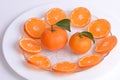 Oranges, clementines and mandarine