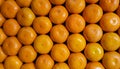 Oranges fruit piled background. Royalty Free Stock Photo