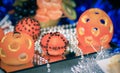 Oranges and fruits , decorated for the Christmas table Royalty Free Stock Photo