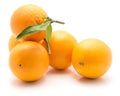 Orange, appelsin isolated Royalty Free Stock Photo