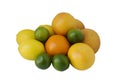 oranges, lemons and lime