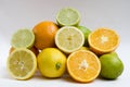 Oranges, lemons and limes Royalty Free Stock Photo