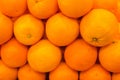 Oranges market background