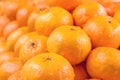 Oranges stacked together Royalty Free Stock Photo