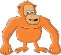 Orangutan cartoon