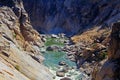 Oranje river canyon Royalty Free Stock Photo