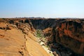 Oranje river canyon Royalty Free Stock Photo