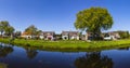 Oranje village on a sunny day. Oranje, the Netherlands Royalty Free Stock Photo