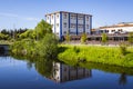 Oranje village on a sunny day. Oranje, the Netherlands Royalty Free Stock Photo