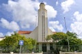 Oranjestad new protestant church Royalty Free Stock Photo