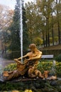 Oranzhereiny Fountain in the Gardens of Peterhof