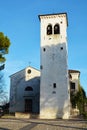 Oratorio against the sky, Conegliano Veneto Royalty Free Stock Photo